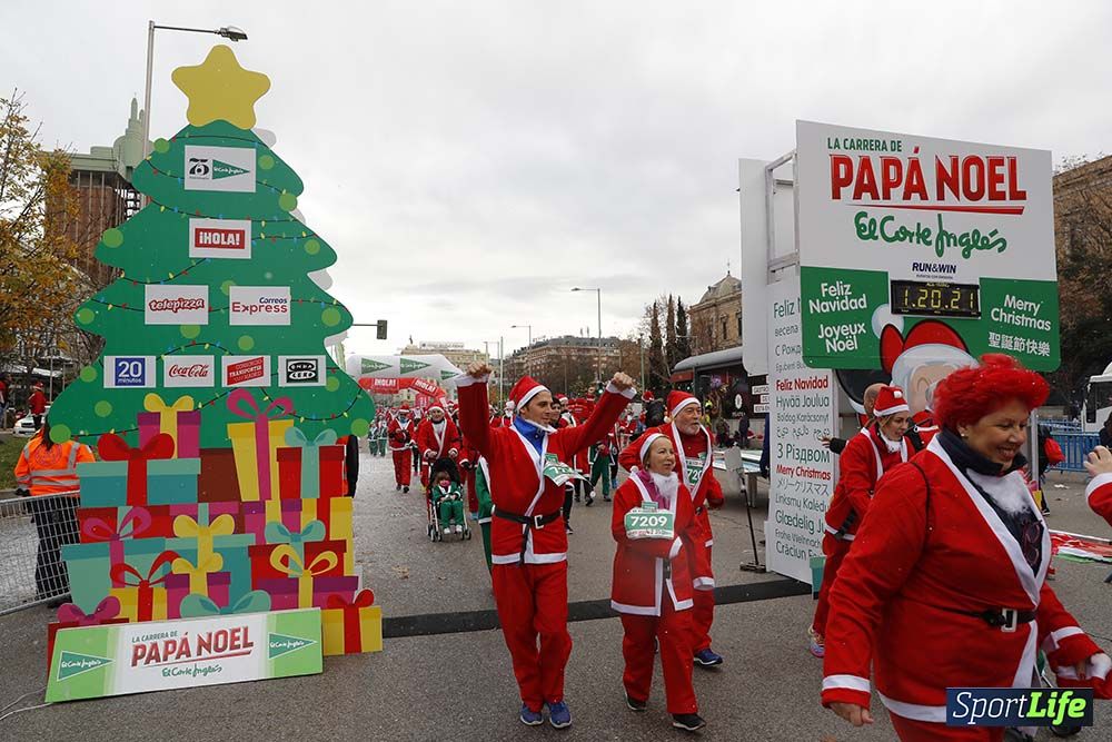 Carrera Papá Noel 8 desde 1h 17 min hasta 1h 28 min