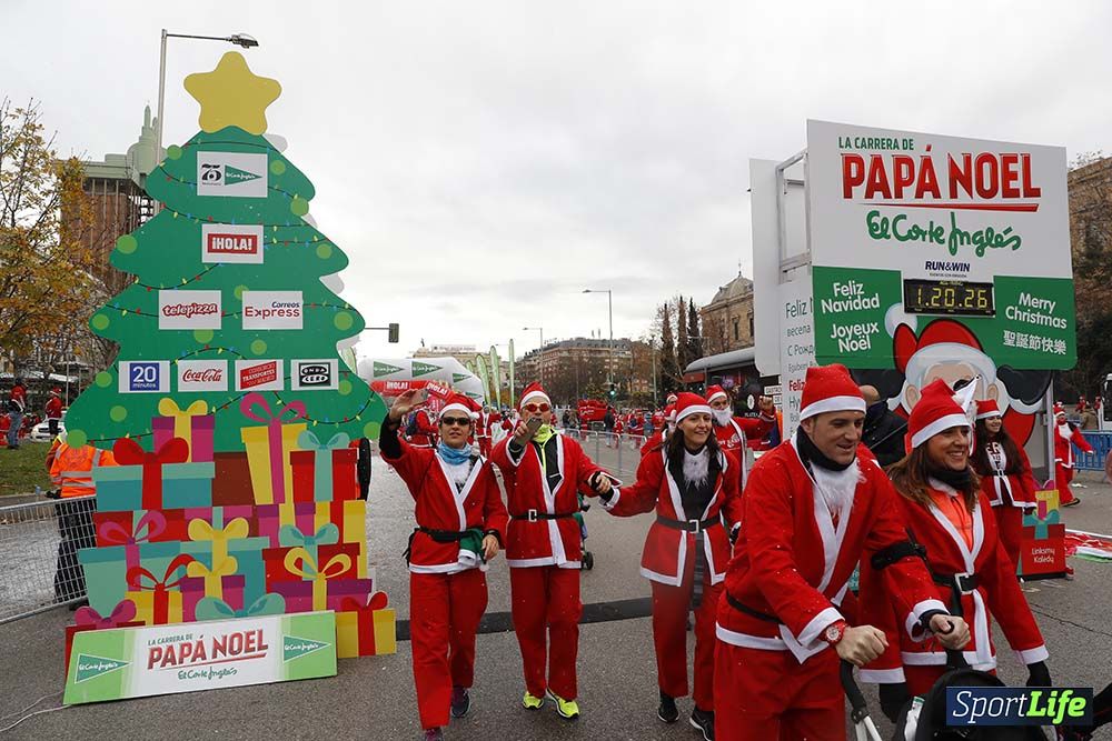 Carrera Papá Noel 8 desde 1h 17 min hasta 1h 28 min