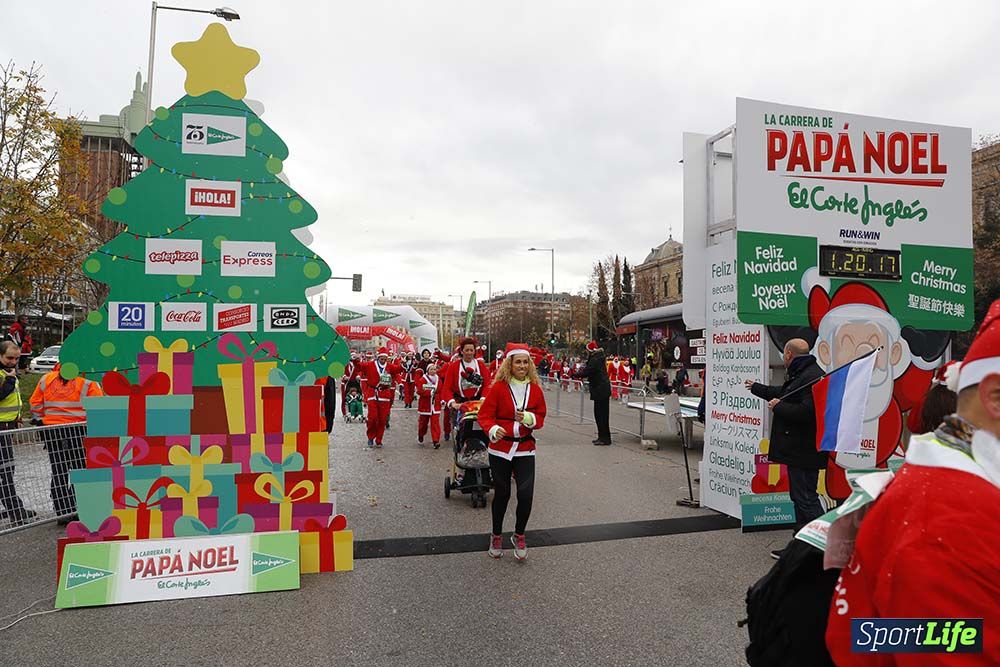 Carrera Papá Noel 8 desde 1h 17 min hasta 1h 28 min