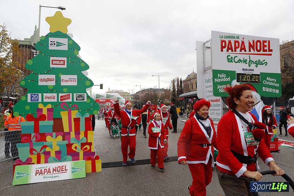 Carrera Papá Noel 8 desde 1h 17 min hasta 1h 28 min