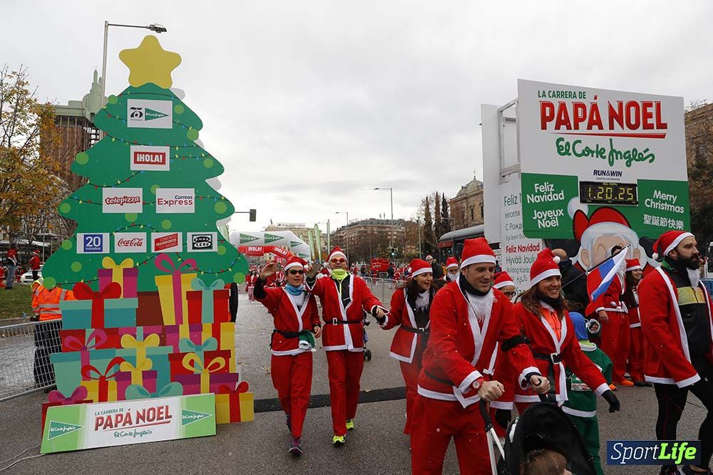 Carrera Papá Noel 8 desde 1h 17 min hasta 1h 28 min