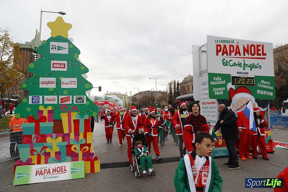 Carrera Papá Noel 8 desde 1h 17 min hasta 1h 28 min
