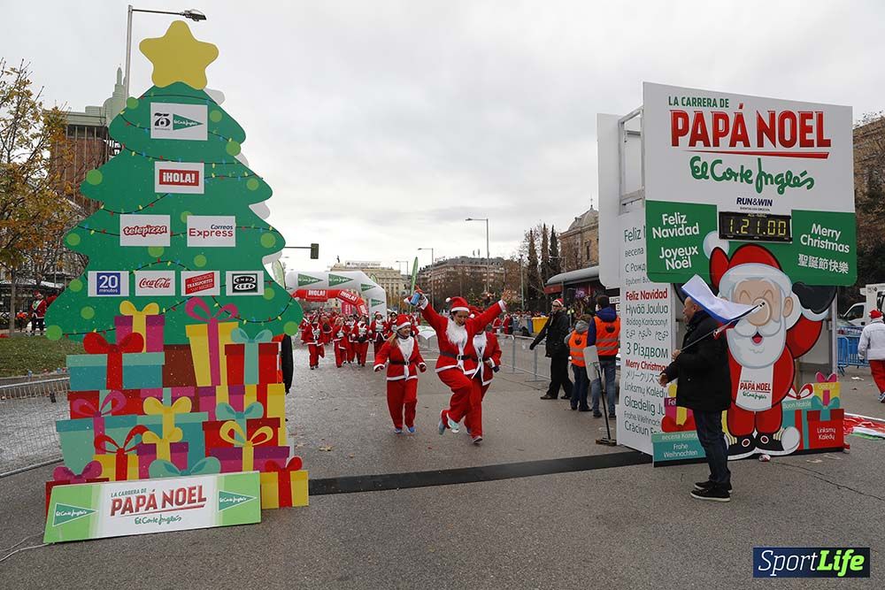 Carrera Papá Noel 8 desde 1h 17 min hasta 1h 28 min