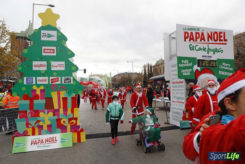 Carrera Papá Noel 8 desde 1h 17 min hasta 1h 28 min