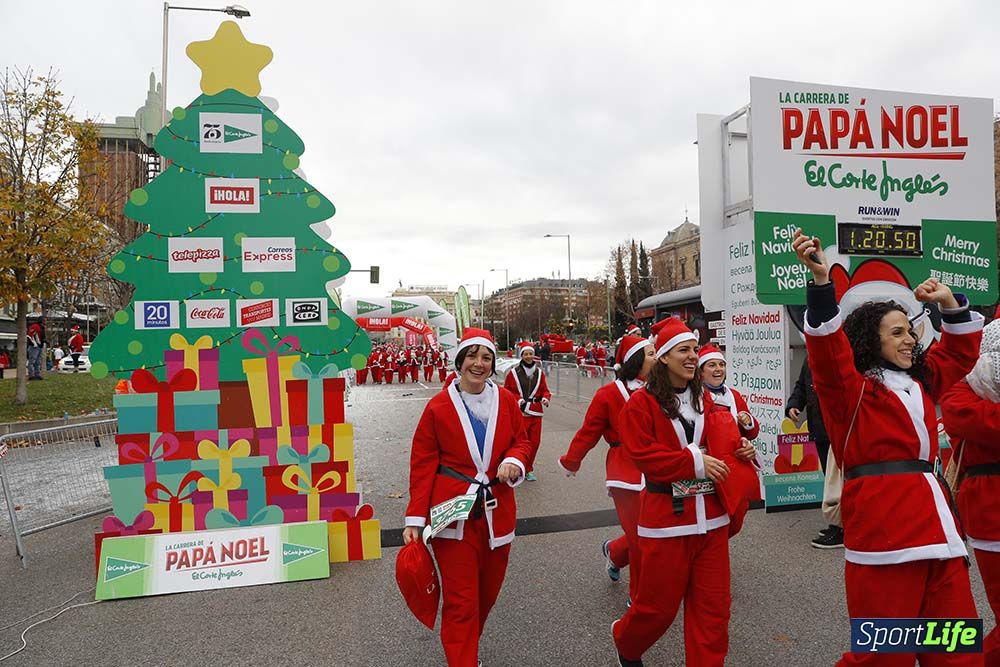 Carrera Papá Noel 8 desde 1h 17 min hasta 1h 28 min