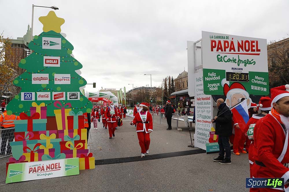 Carrera Papá Noel 8 desde 1h 17 min hasta 1h 28 min