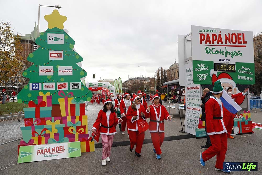 Carrera Papá Noel 8 desde 1h 17 min hasta 1h 28 min