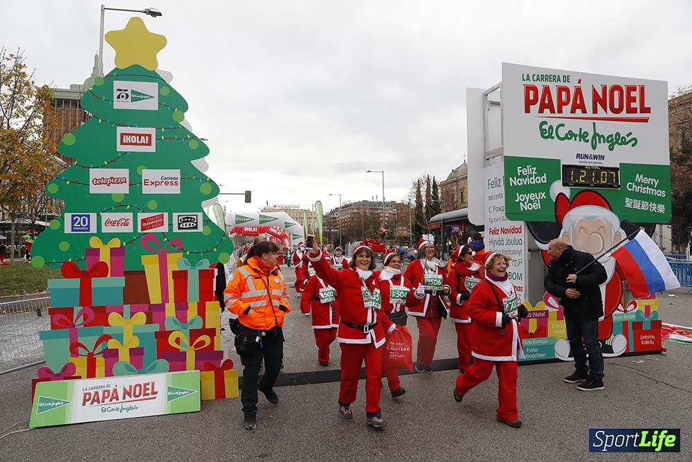 Carrera Papá Noel 8 desde 1h 17 min hasta 1h 28 min