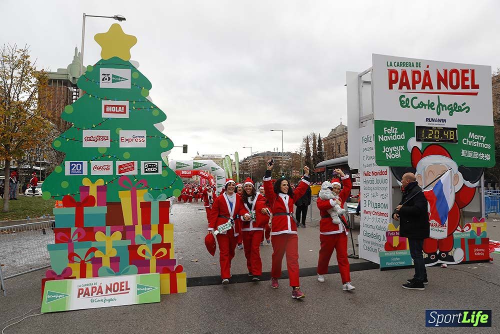 Carrera Papá Noel 8 desde 1h 17 min hasta 1h 28 min