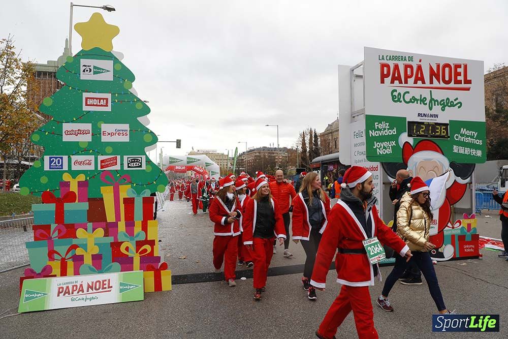 Carrera Papá Noel 8 desde 1h 17 min hasta 1h 28 min