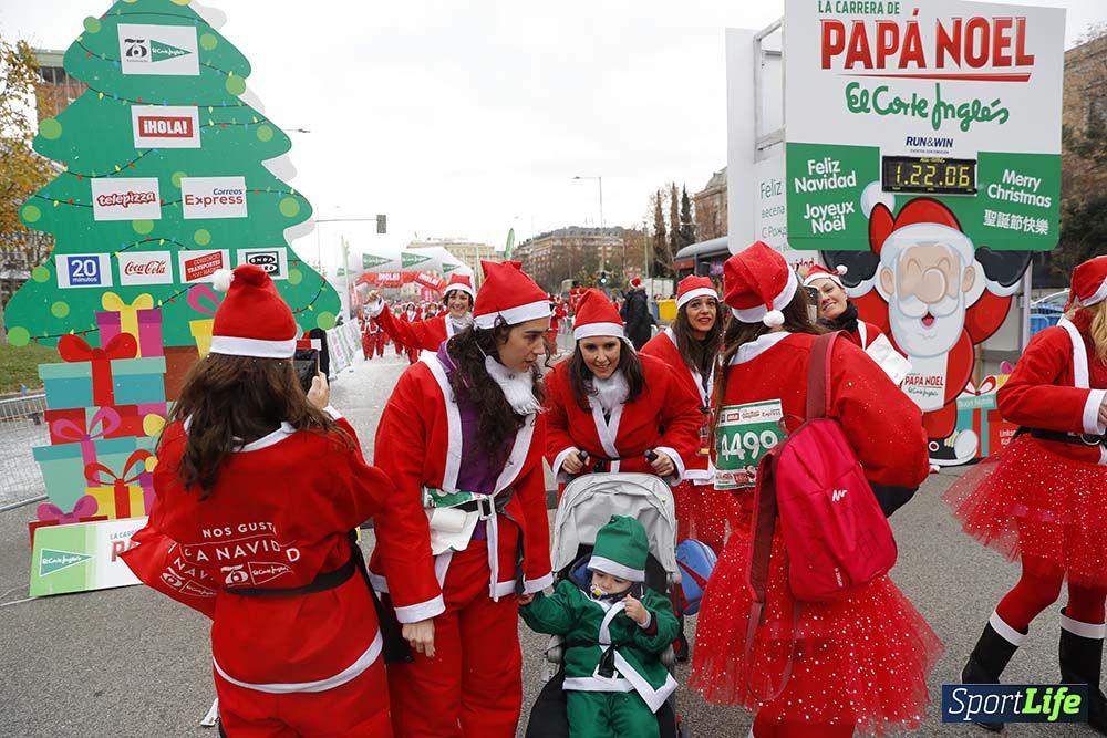 Carrera Papá Noel 8 desde 1h 17 min hasta 1h 28 min