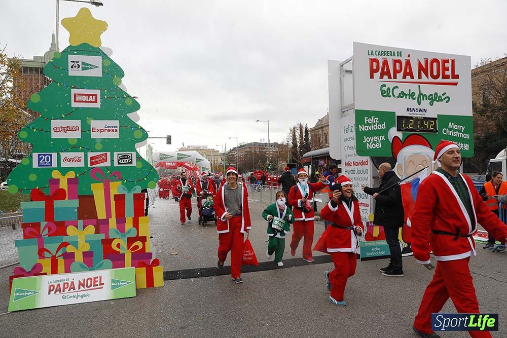 Carrera Papá Noel 8 desde 1h 17 min hasta 1h 28 min