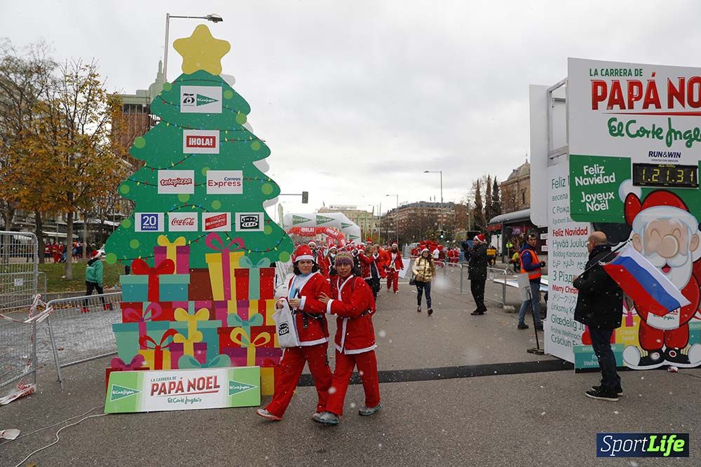 Carrera Papá Noel 8 desde 1h 17 min hasta 1h 28 min