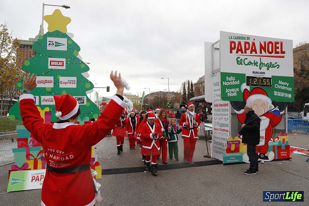 Carrera Papá Noel 8 desde 1h 17 min hasta 1h 28 min