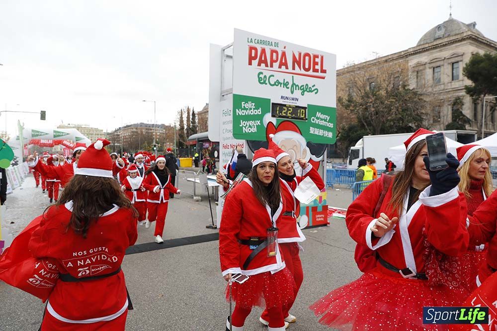 Carrera Papá Noel 8 desde 1h 17 min hasta 1h 28 min
