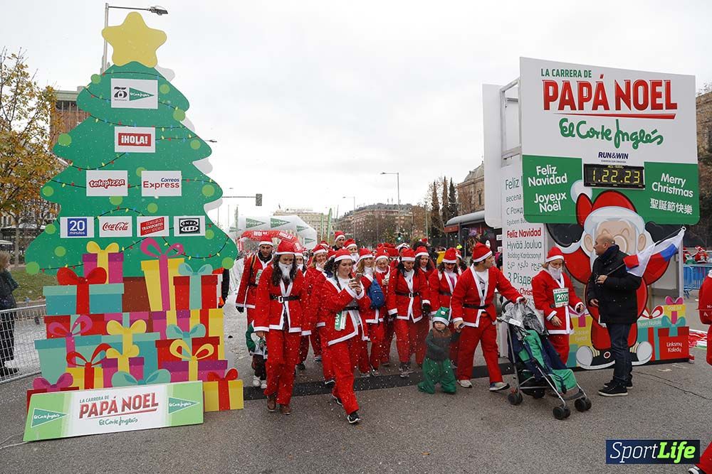 Carrera Papá Noel 8 desde 1h 17 min hasta 1h 28 min