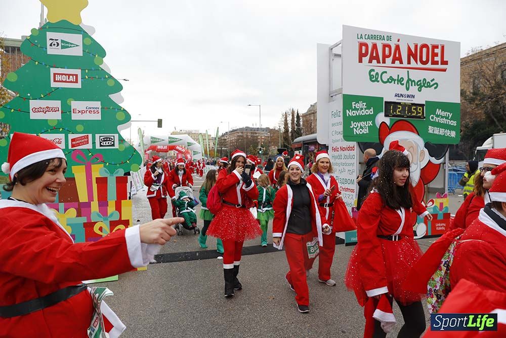 Carrera Papá Noel 8 desde 1h 17 min hasta 1h 28 min