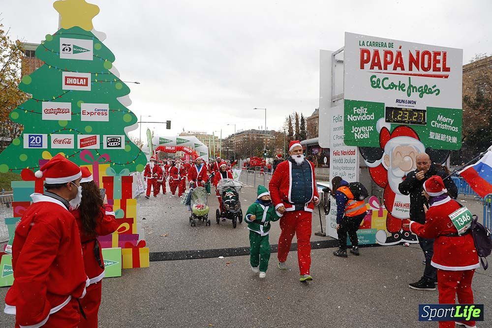 Carrera Papá Noel 8 desde 1h 17 min hasta 1h 28 min