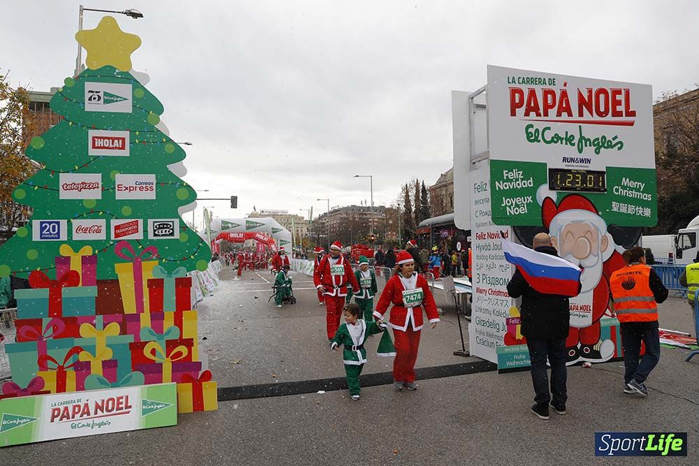 Carrera Papá Noel 8 desde 1h 17 min hasta 1h 28 min