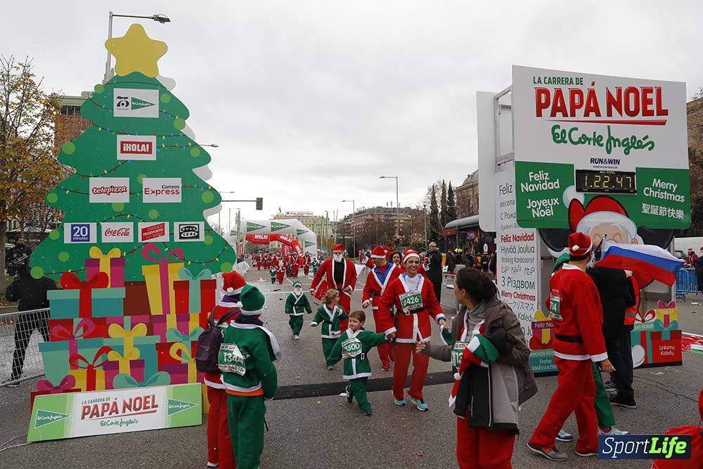 Carrera Papá Noel 8 desde 1h 17 min hasta 1h 28 min