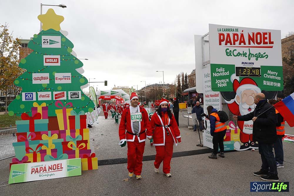 Carrera Papá Noel 8 desde 1h 17 min hasta 1h 28 min