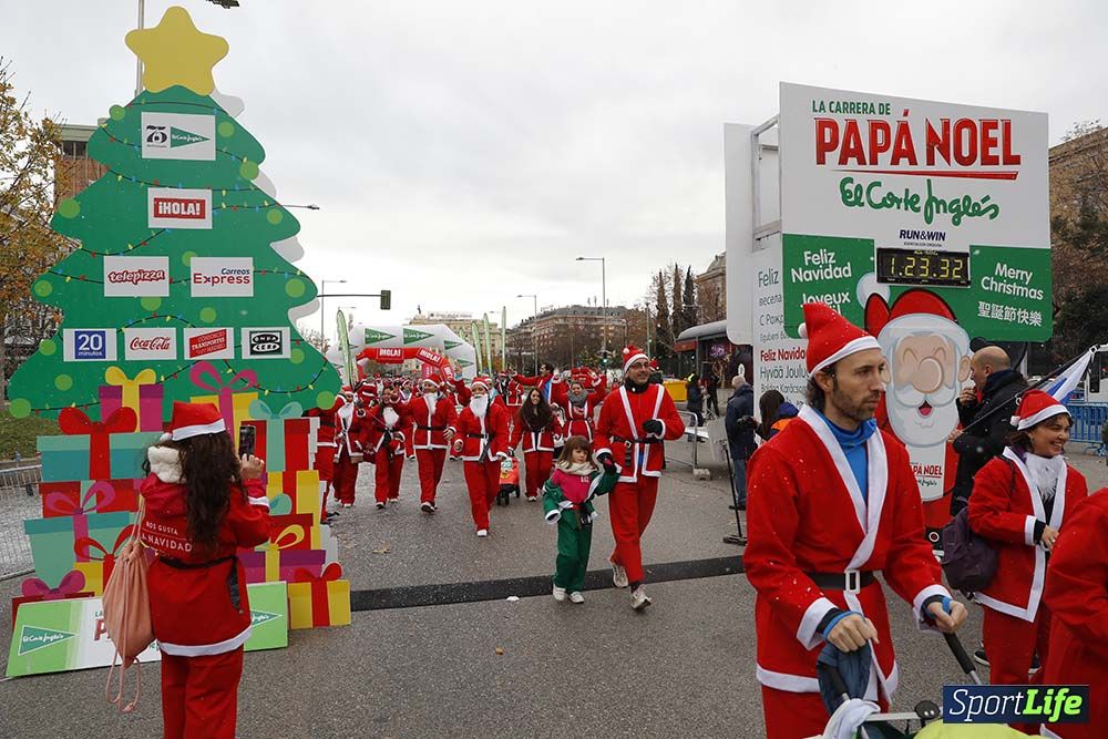 Carrera Papá Noel 8 desde 1h 17 min hasta 1h 28 min