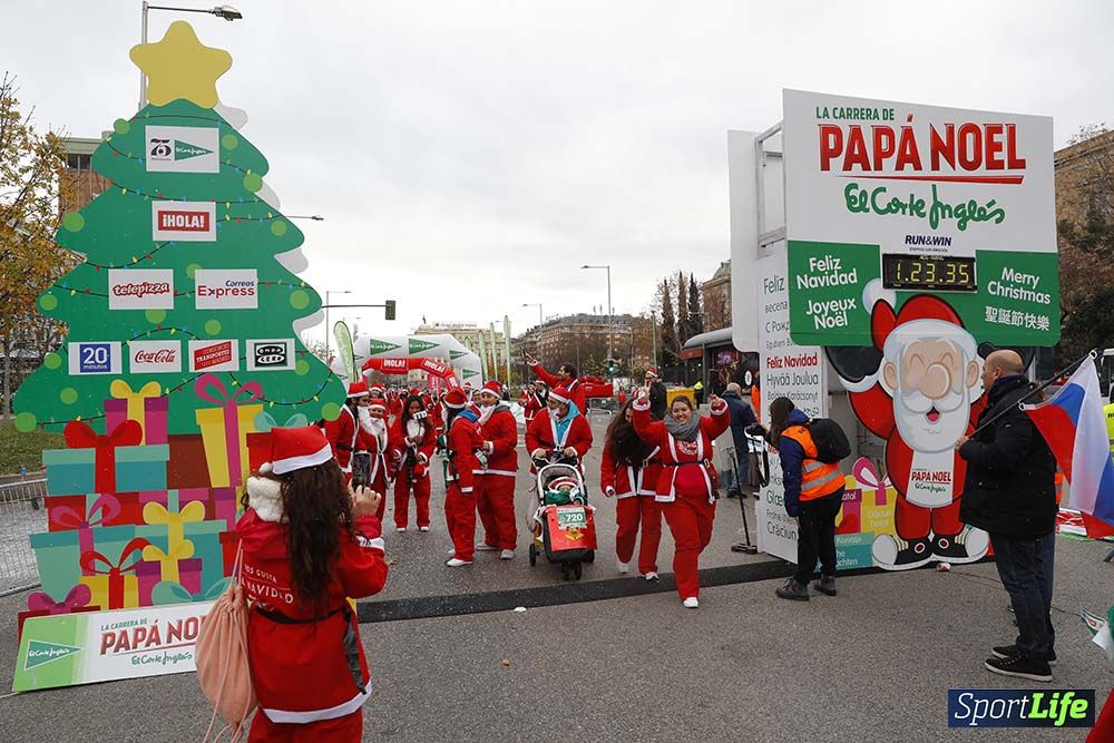 Carrera Papá Noel 8 desde 1h 17 min hasta 1h 28 min