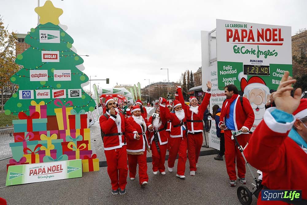 Carrera Papá Noel 8 desde 1h 17 min hasta 1h 28 min