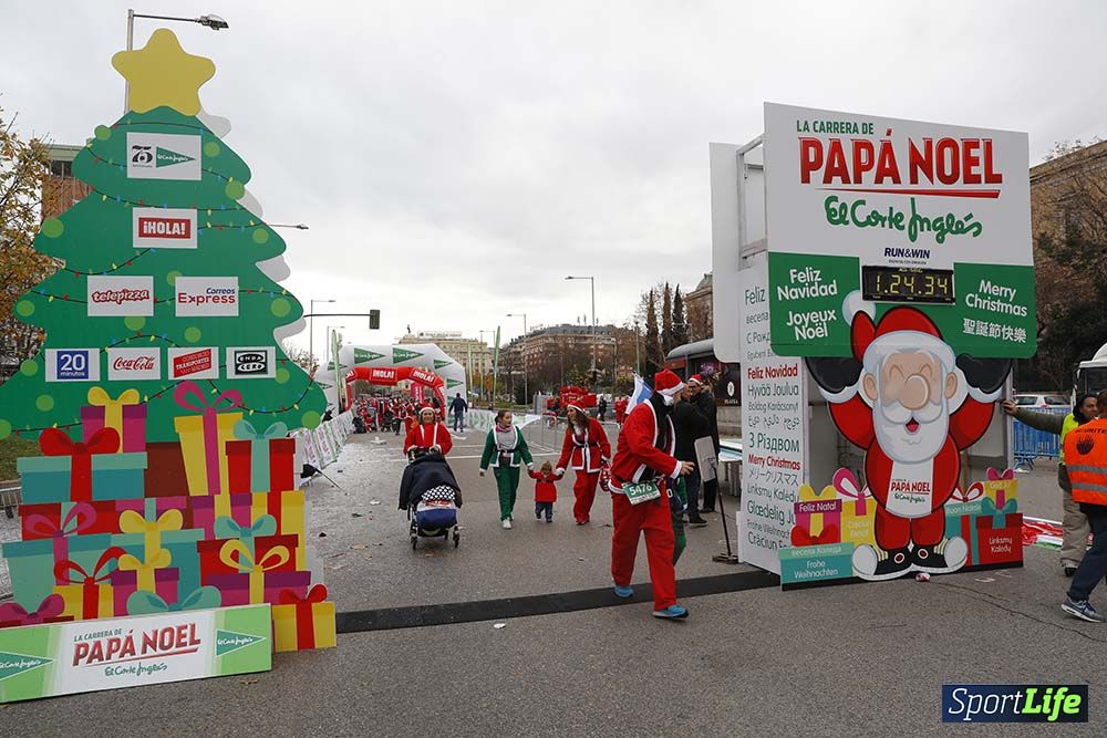 Carrera Papá Noel 8 desde 1h 17 min hasta 1h 28 min