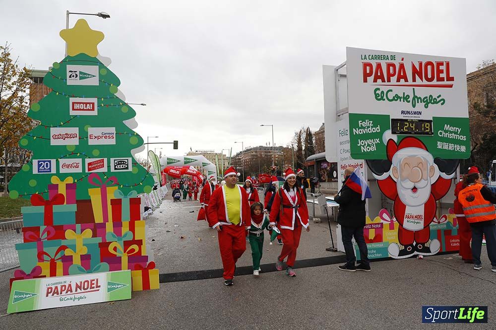 Carrera Papá Noel 8 desde 1h 17 min hasta 1h 28 min