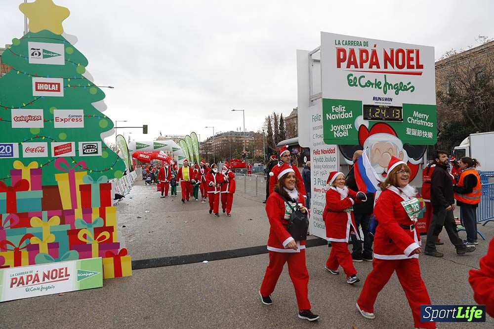 Carrera Papá Noel 8 desde 1h 17 min hasta 1h 28 min