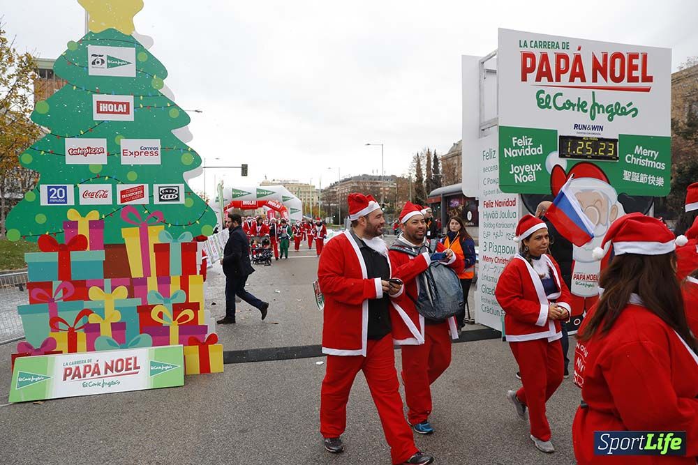 Carrera Papá Noel 8 desde 1h 17 min hasta 1h 28 min