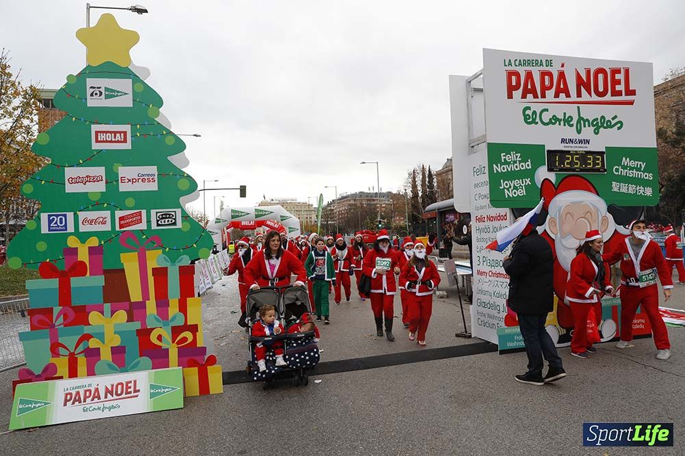 Carrera Papá Noel 8 desde 1h 17 min hasta 1h 28 min