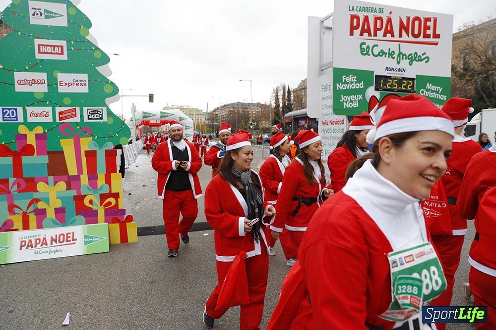 Carrera Papá Noel 8 desde 1h 17 min hasta 1h 28 min