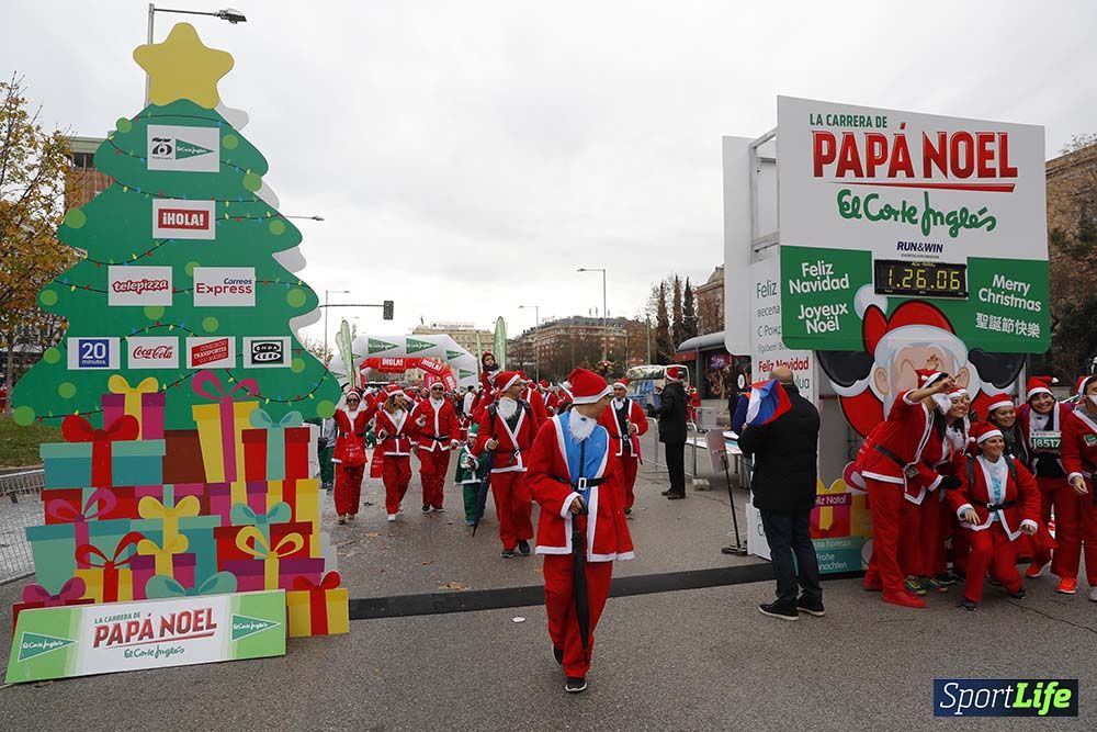 Carrera Papá Noel 8 desde 1h 17 min hasta 1h 28 min