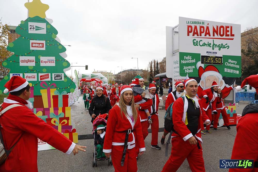 Carrera Papá Noel 8 desde 1h 17 min hasta 1h 28 min