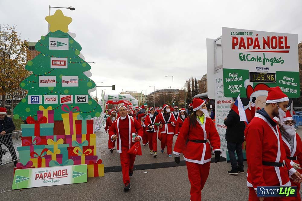 Carrera Papá Noel 8 desde 1h 17 min hasta 1h 28 min