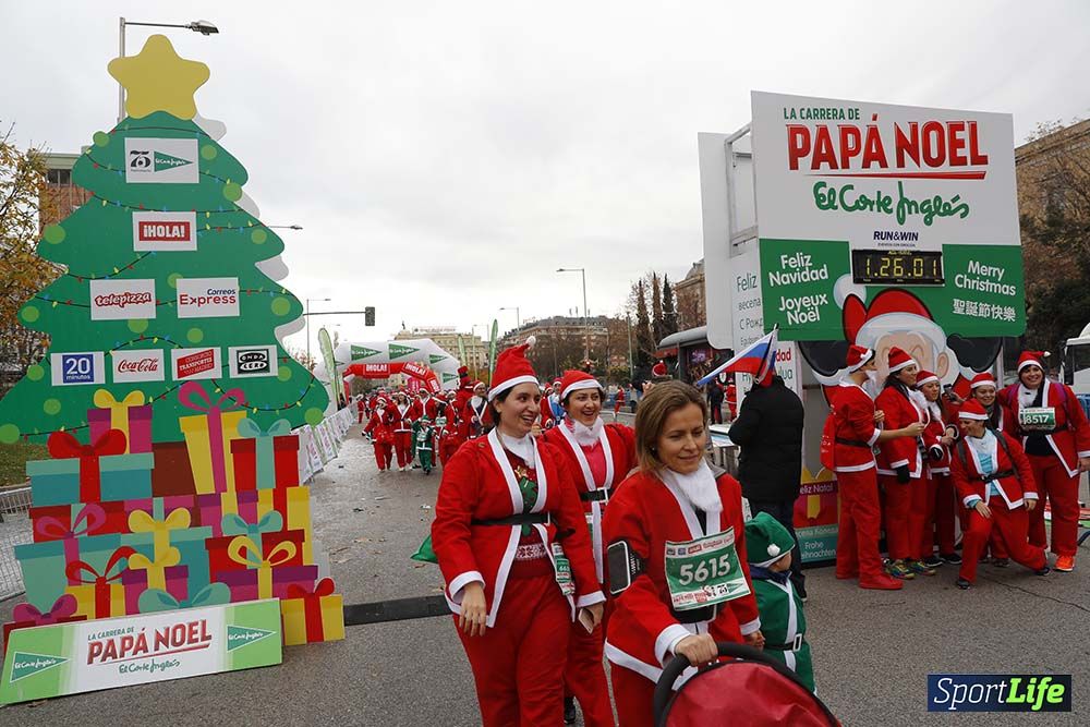 Carrera Papá Noel 8 desde 1h 17 min hasta 1h 28 min