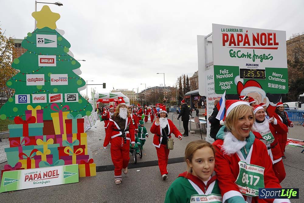 Carrera Papá Noel 8 desde 1h 17 min hasta 1h 28 min