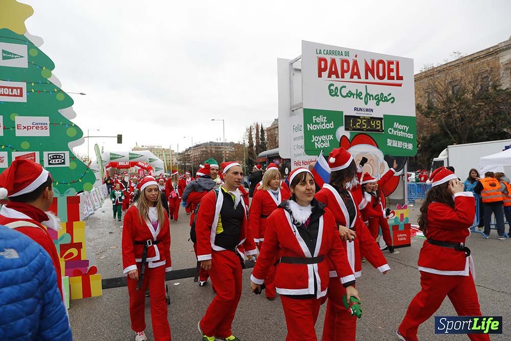 Carrera Papá Noel 8 desde 1h 17 min hasta 1h 28 min