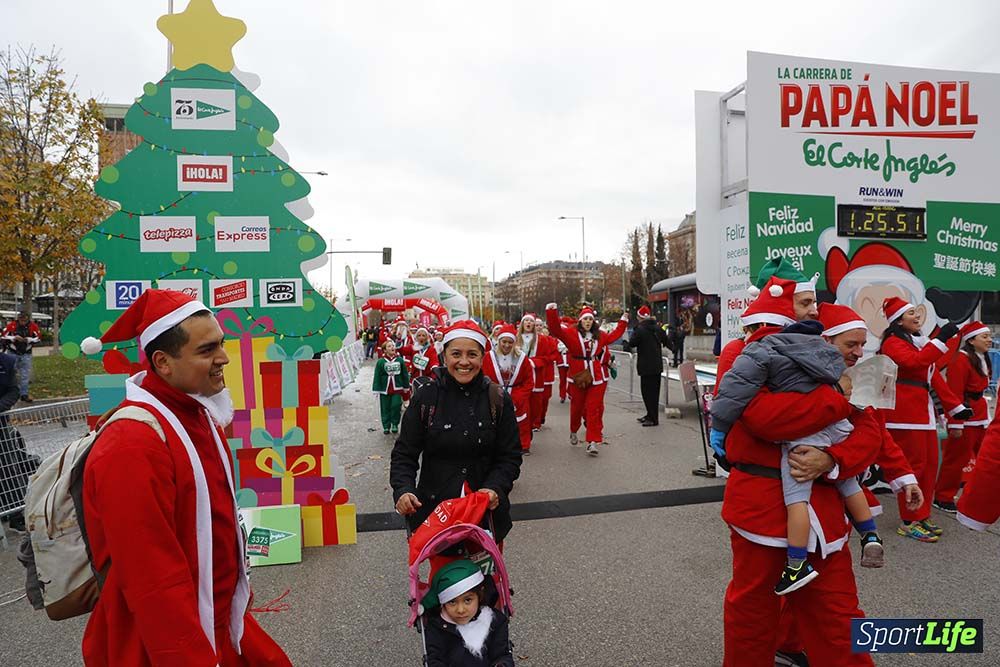 Carrera Papá Noel 8 desde 1h 17 min hasta 1h 28 min