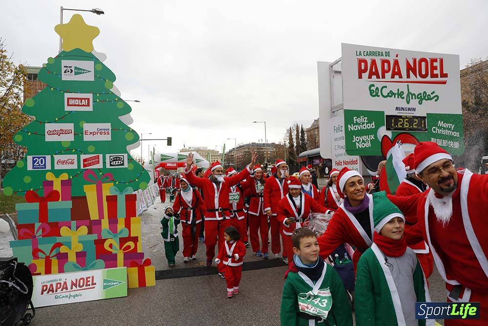 Carrera Papá Noel 8 desde 1h 17 min hasta 1h 28 min