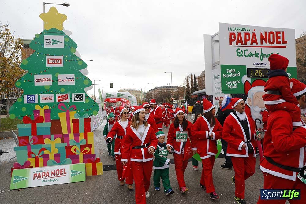 Carrera Papá Noel 8 desde 1h 17 min hasta 1h 28 min