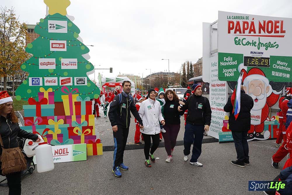Carrera Papá Noel 8 desde 1h 17 min hasta 1h 28 min