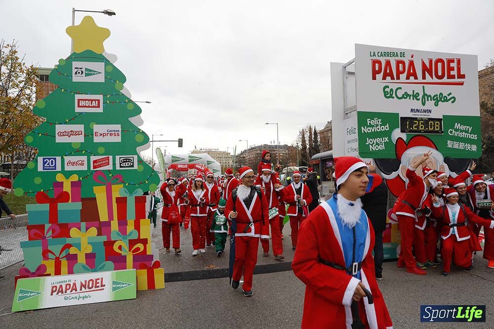 Carrera Papá Noel 8 desde 1h 17 min hasta 1h 28 min