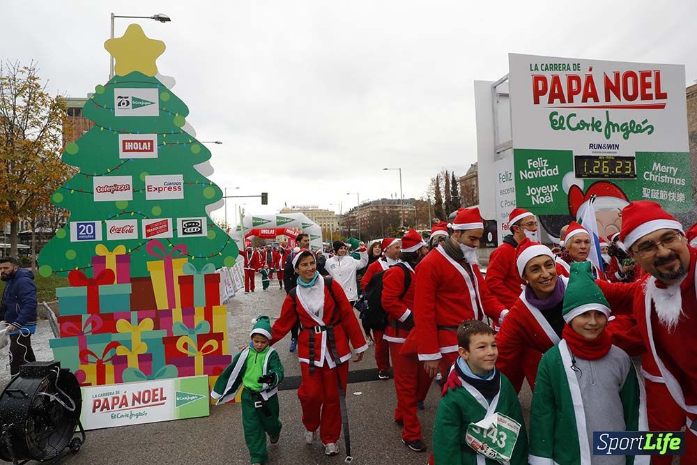 Carrera Papá Noel 8 desde 1h 17 min hasta 1h 28 min