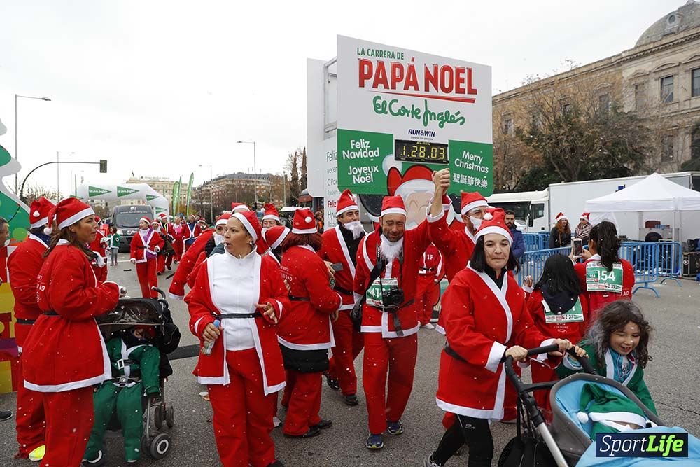 Carrera Papá Noel 8 desde 1h 17 min hasta 1h 28 min