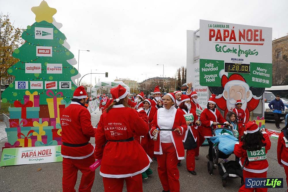 Carrera Papá Noel 8 desde 1h 17 min hasta 1h 28 min
