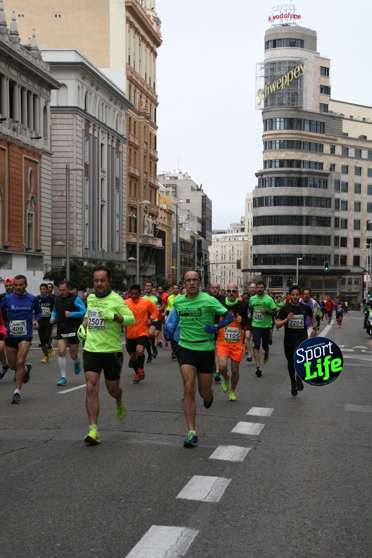 Carrera de Bomberos Madrid ambiente