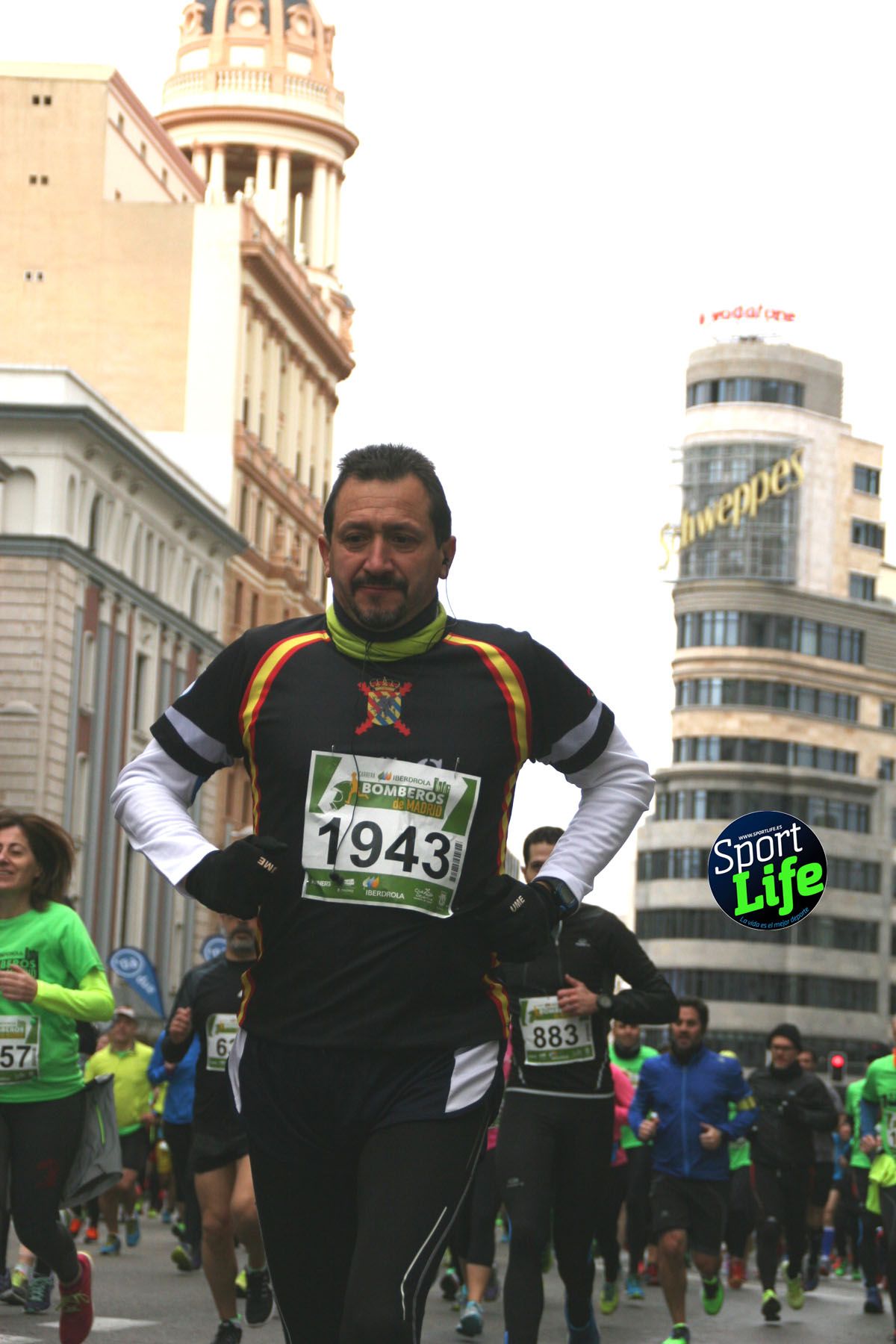 Carrera de Bomberos Madrid ambiente